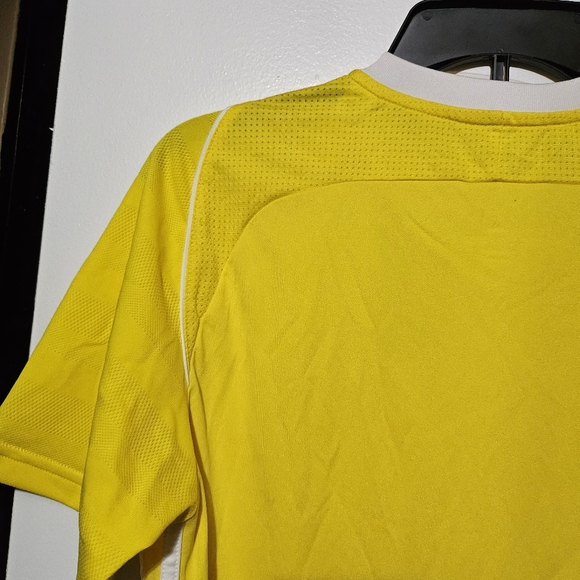 Adidas Men's TIRO 17 Soccer Jersey Climacool Material Bright Yellow Color - Picture 2 of 11